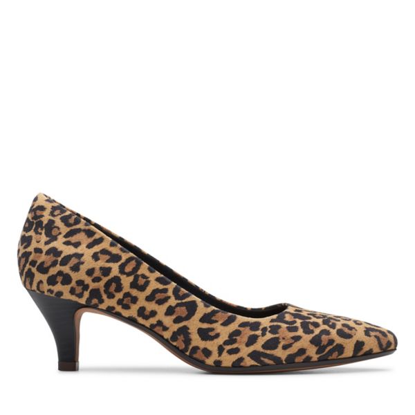 Clarks Womens Linvale Jerica Heels Leopard | USA-3925408